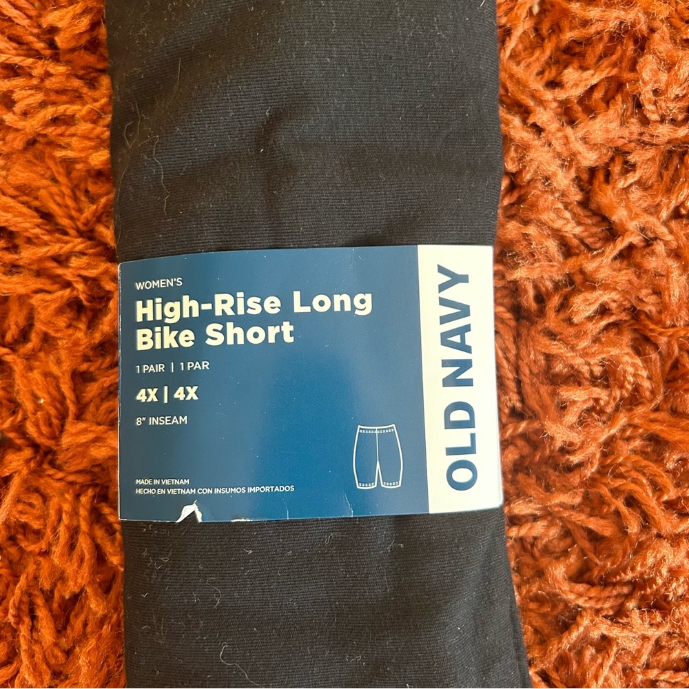 High Rise long bike shorts